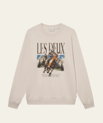 Sudadera Cole Cowboy ajuste holgado marfíl